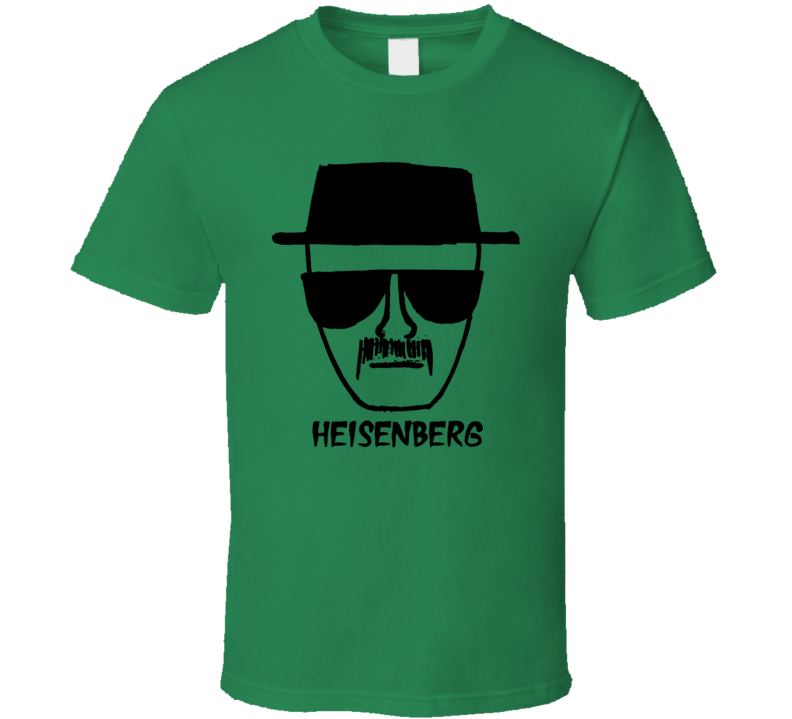 Breaking Bad pic of Heisenberg tv irish kelly T shirt