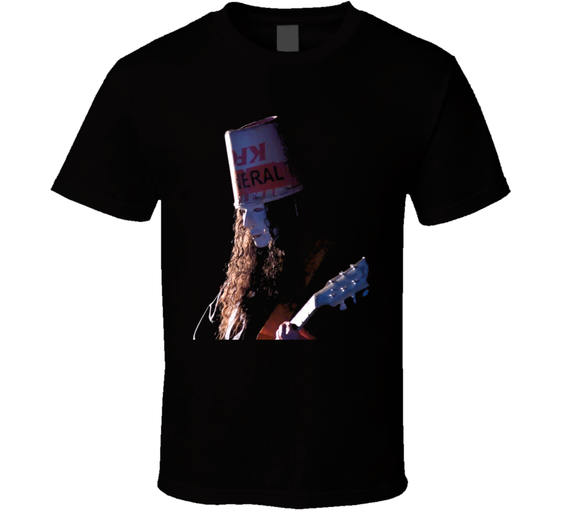Buckethead Guitar GNR Rock T shirt