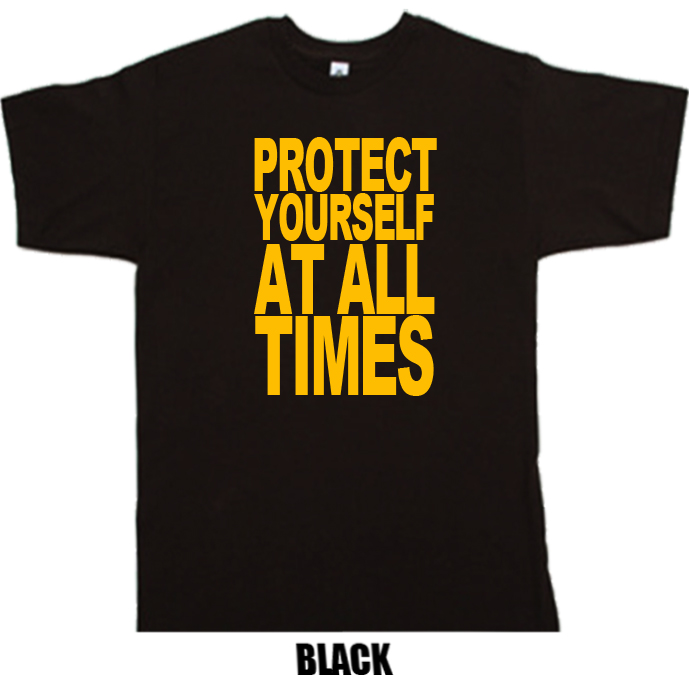 Protect Yourself at all times Boxing MMA Sports t shirt