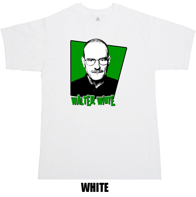 Walter White Breaking Bad Heisenberg TV  t shirt