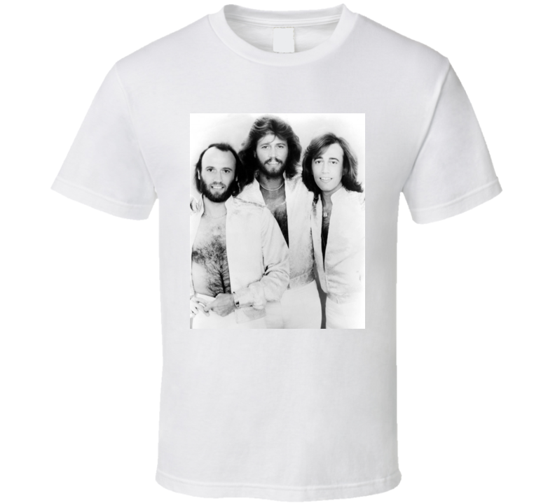 Bee Gees 70s disco Staying Alive music rock dance t shirt