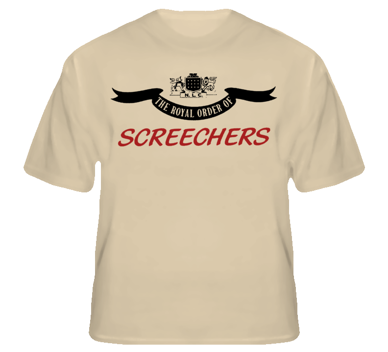 Screechers Newfoundland Canada Liquor Tan T Shirt  T shirt