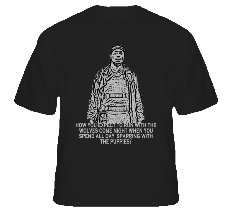 Omar Little The Wire Quote Tv Gangster Black T Shirt T shirt