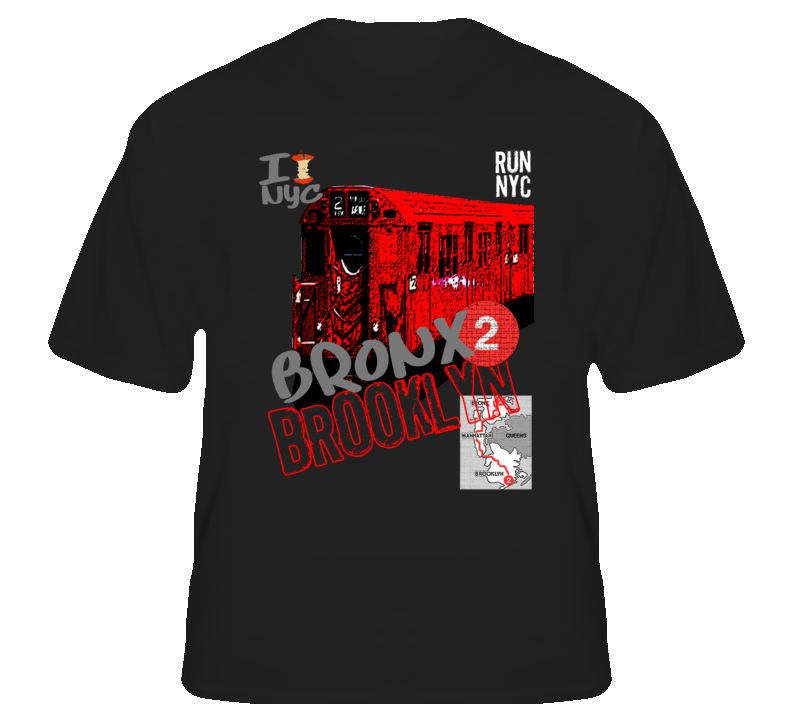 Nyc Bronx 2 Brooklyn Hip Hop Rap Run T Shirt T shirt