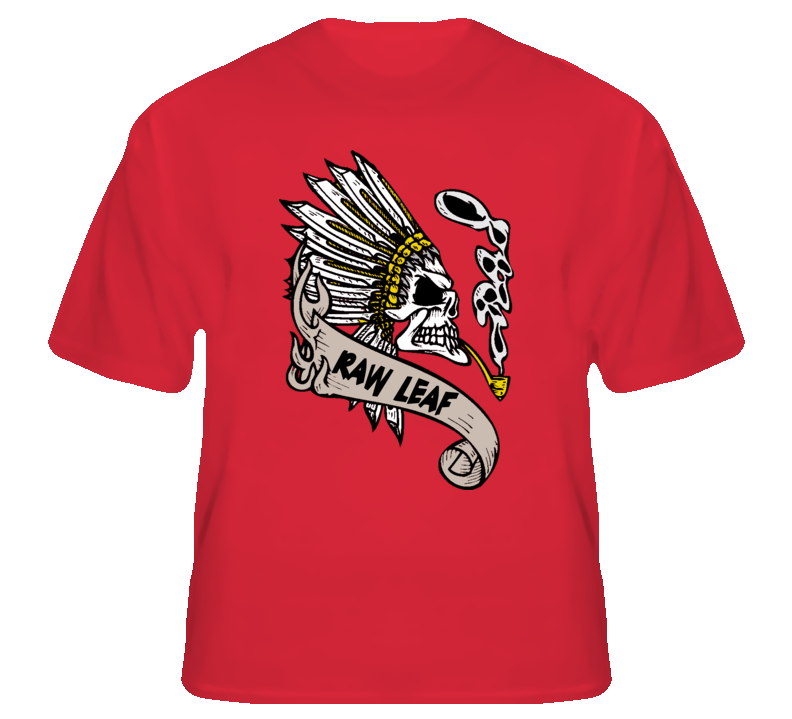 Native Raw Blend Skull Tribal Tabacco Parody T Shirt T shirt