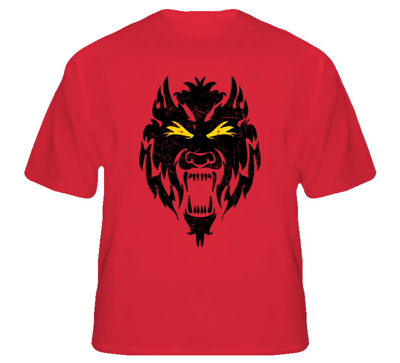 Wolf Tribal Werewolf Fantasy T Shirt T shirt