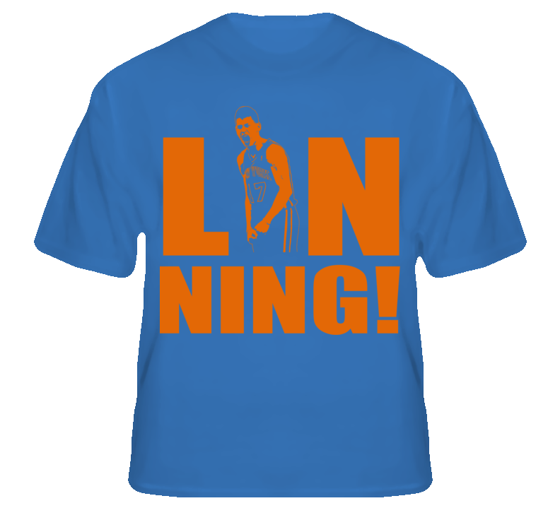 Jeremy Lin Linning  Ny Basketball Chinese T Shirt T shirt