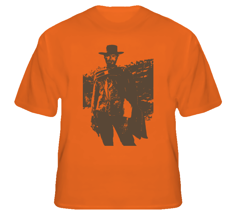 Good Bad Ugly Blondie Clint Eastwood Western Movie T shirt