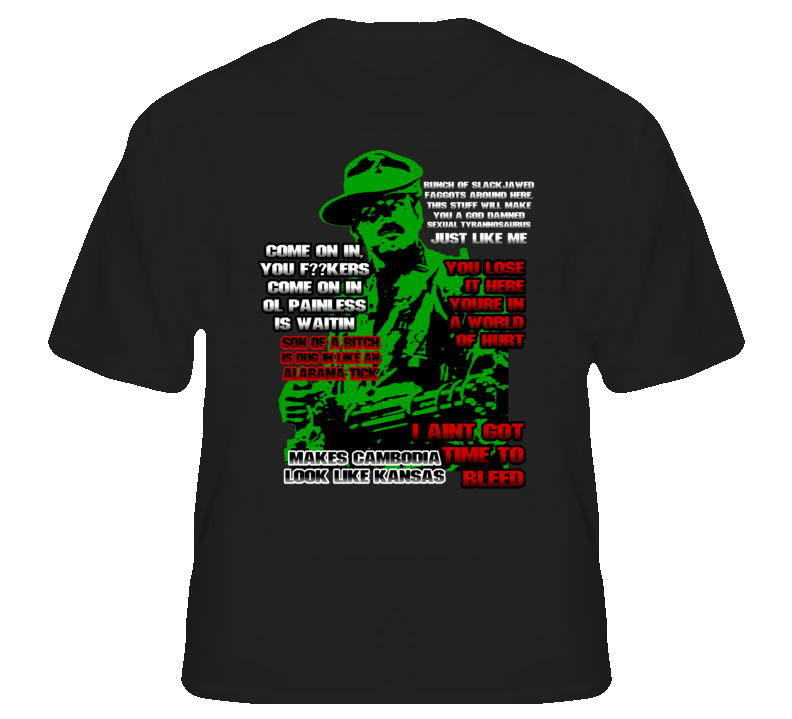 Predator Jesse Ventura Arnold Alien Movie 80s T shirt