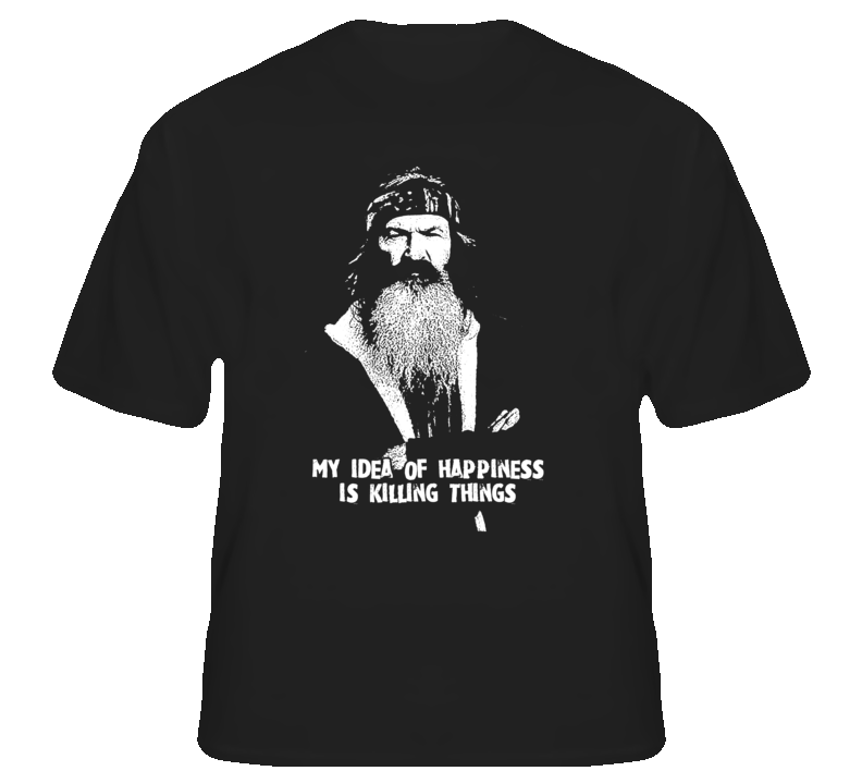 Phil Duck Dynasty Happy Redneck Tv T shirt