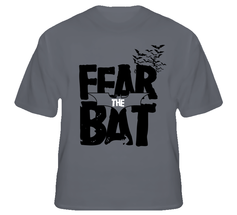 Fear The Bat Dark Knight Comic Movie Superhero T shirt