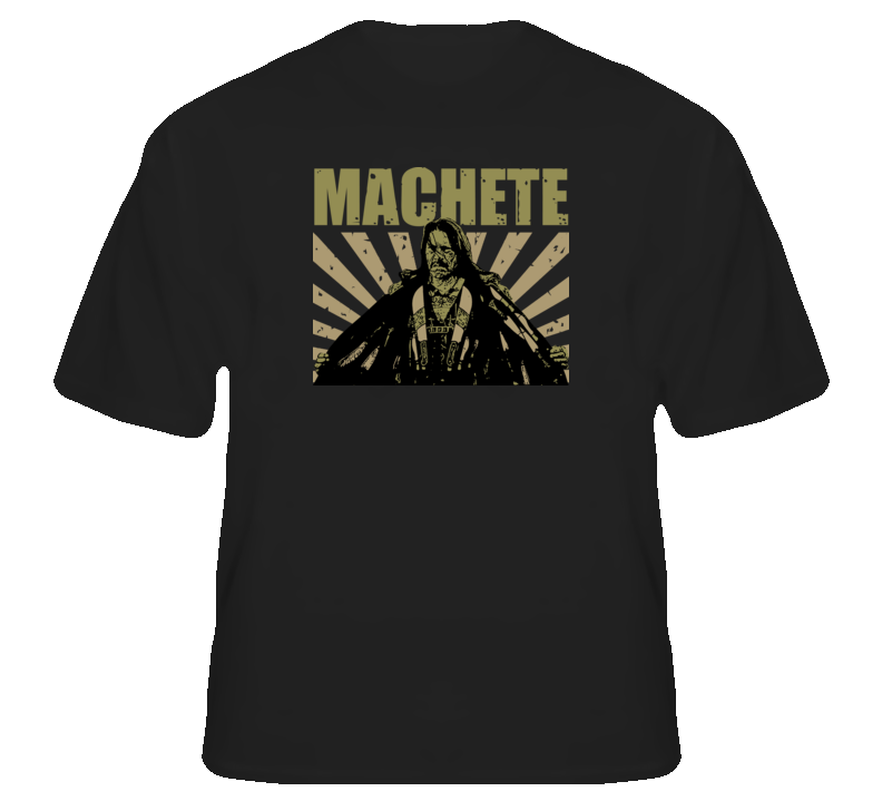 Machete Danny Trejos Mexican actor action T shirt 