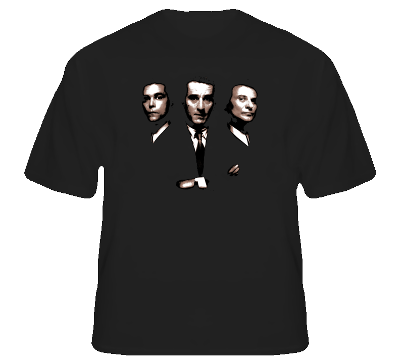 Goodfellas gangster film De Niro Liotta Pesci classic movie t shirt