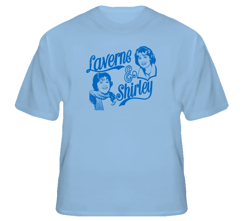 Laverne & Shirley 70s tv funny sitcom retro beer t shirt
