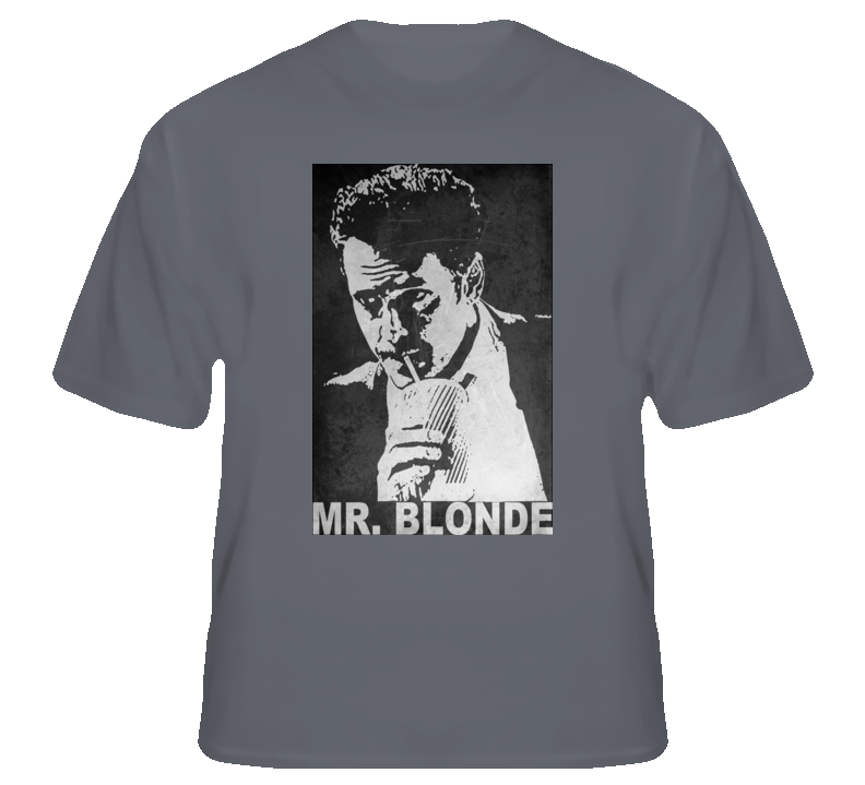 Mr Blonde Reservoir Dogs Tarantino classic crime movie t shirt