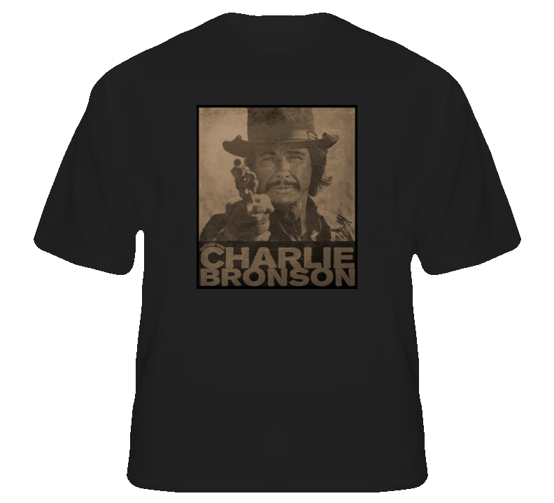 Charles Bronson muthaf---n movie star action t shirt