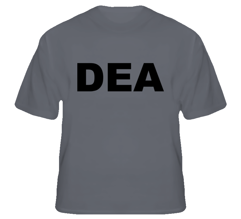 DEA Drug Enforcement Agency fan Police uniform t shirt