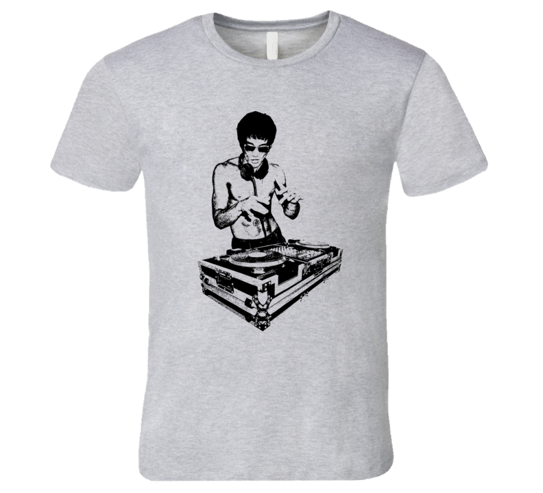Bruce Lee DJay DJ Avengers Stark Fan Movie T Shirt