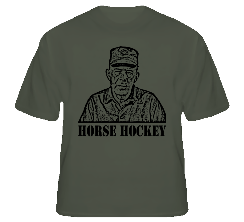 Colonel Potter Horse Hockey funny Mash tv fan t shirt