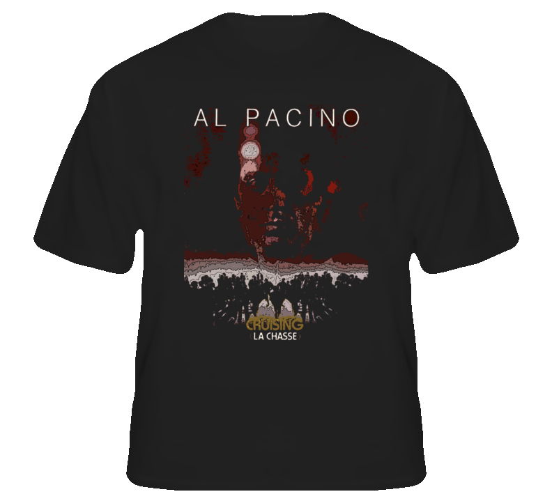 Cruising Al Pacino classic 80s s&m gay movie t shirt