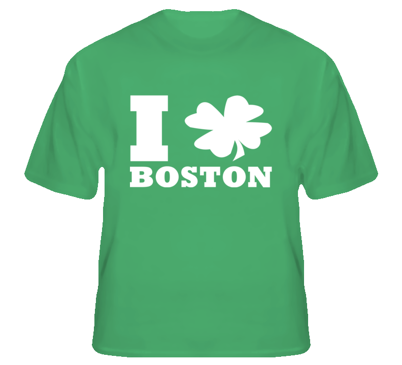 I Clover Boston Love Strong and Proud USA t shirt