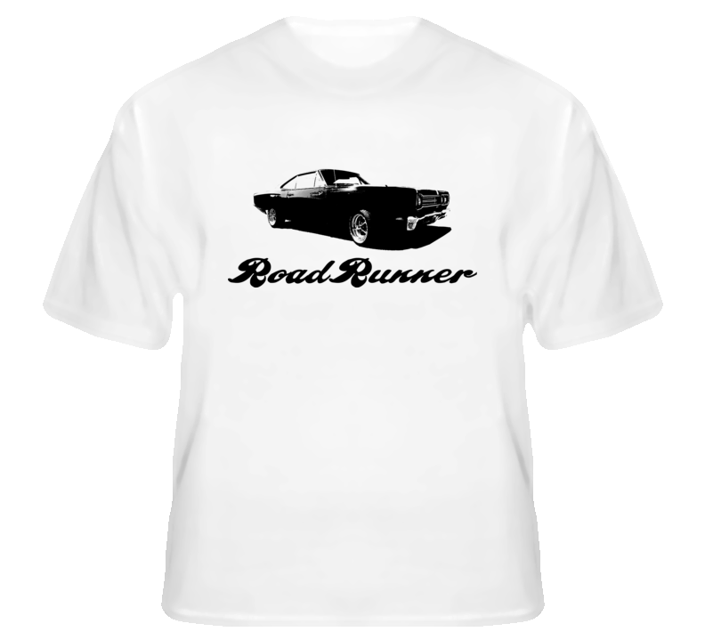 1969 Plymouth RoadRunner muscle car fan t shirt