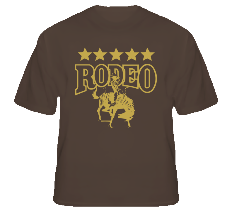 Rodeo Star country western south Texas fan t shirt