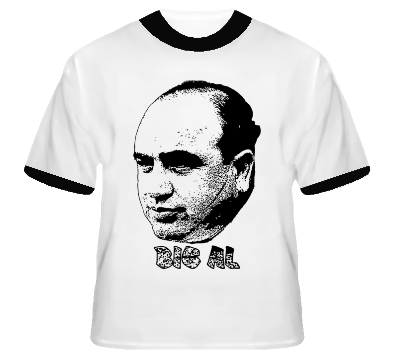 Big Al Capone Gangster Chicago Scarface t shirt
