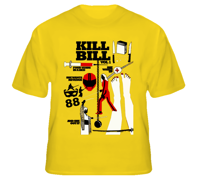 Kill Bill 1 Movie Tarantino movie fan T Shirt