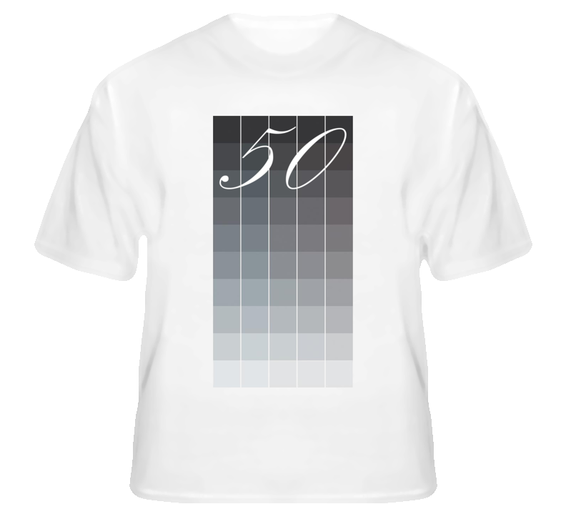 50 Shades of Grey paint samples funny t shirt