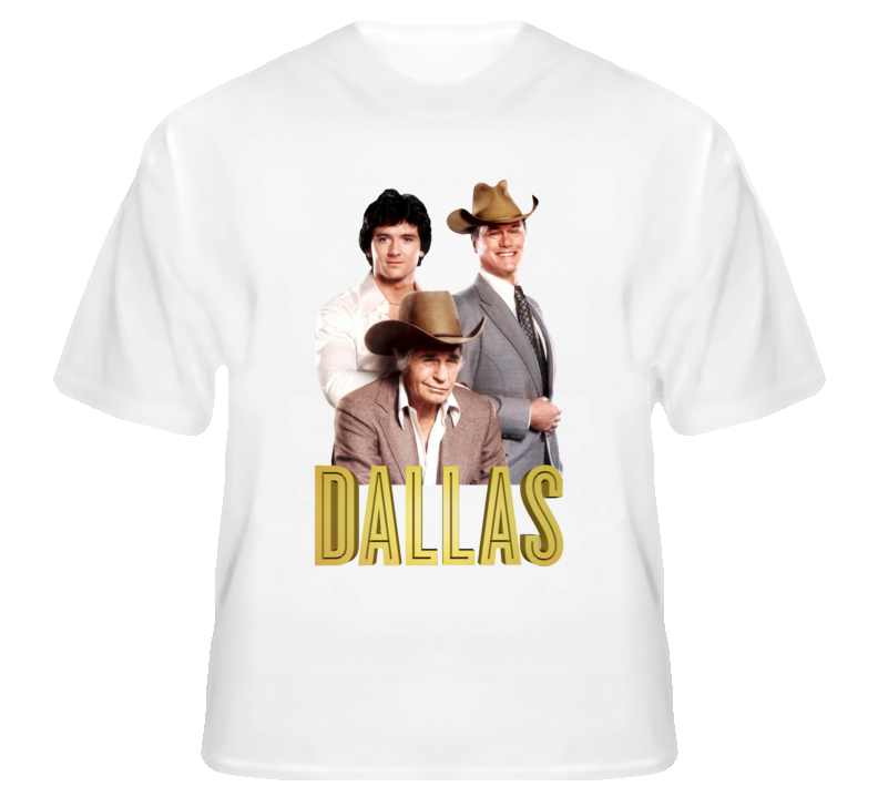 Dallas Jock JR Bobby Oil Money TV 80s fan t shirt 