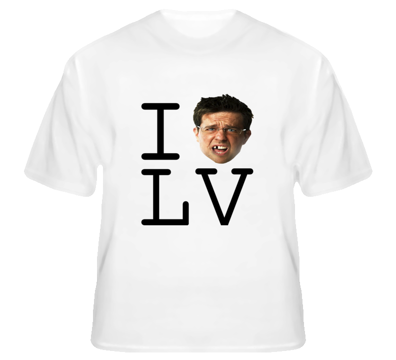 I Love LV Las Vegas Hangover funny Stu fan t shirt