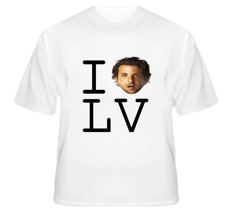 I Love LV Las Vegas Hangover funny Phil fan t shirt