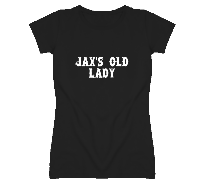 Jax's Old Lady Biker Sons tv fan ladies t shirt