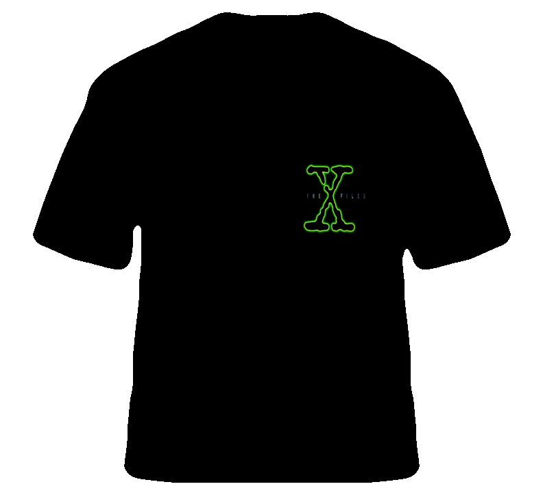 X Files Mystery TV UFOs Fan T Shirt