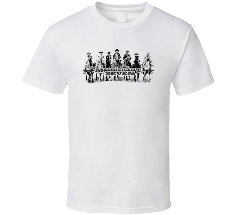  The Magnificent Seven Western Classic Movie T Shirt