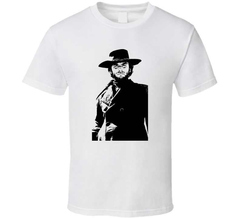 Clint Eastwood Western Classic Man With No Name Fan T Shirt