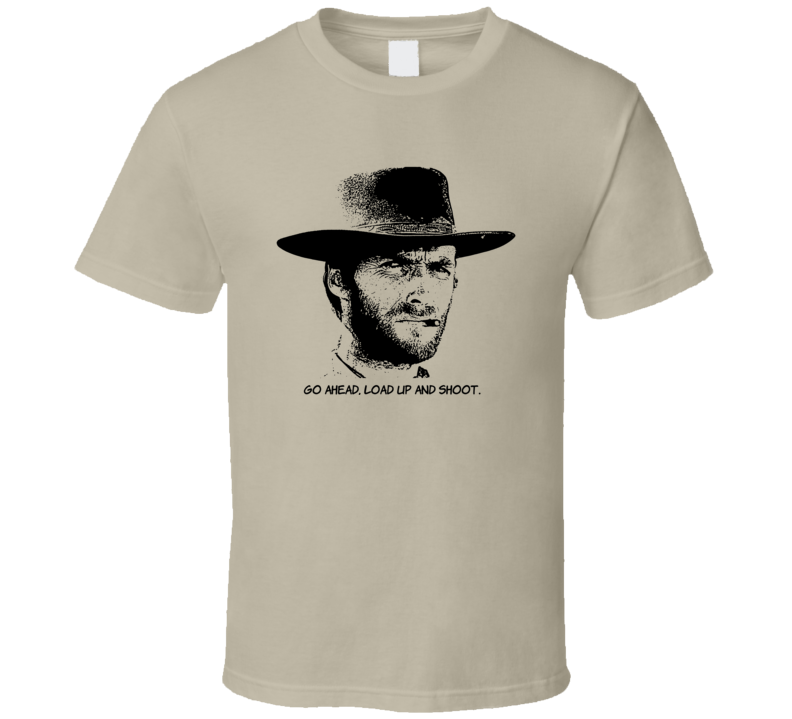 Clint Eastwood Joe Fistful Of Dollars Western Movie Fan T Shirt