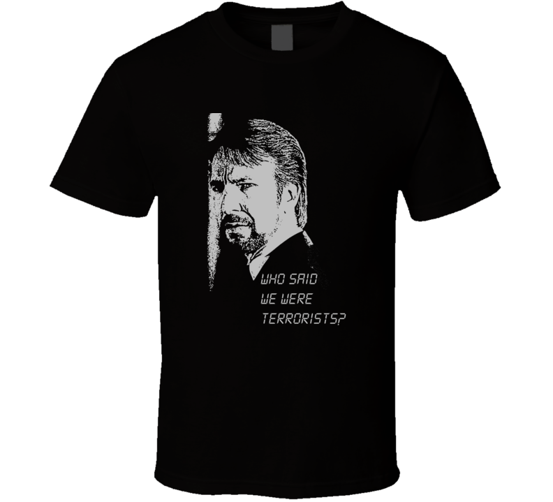 Hans Gruber Die Hard Alan Rickman Villian Movie Fan Trending T Shirt