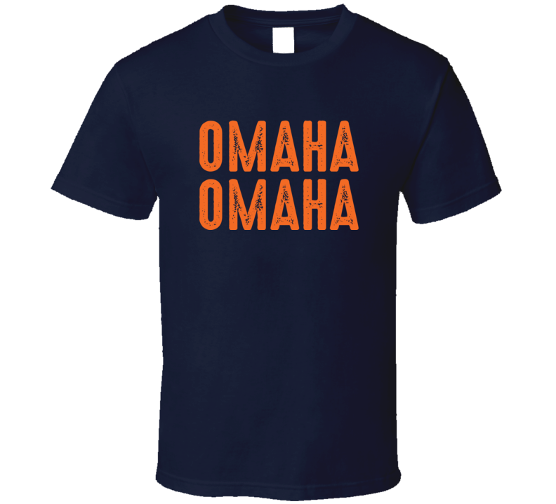 Peyton Manning Omaha Football Denver Fan T Shirt