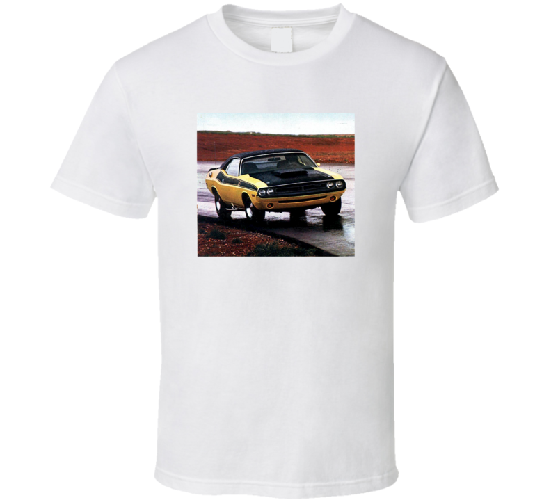 Challenger TA Dodge 1971 Car Ad Classic Legend Trending Fan T Shirt