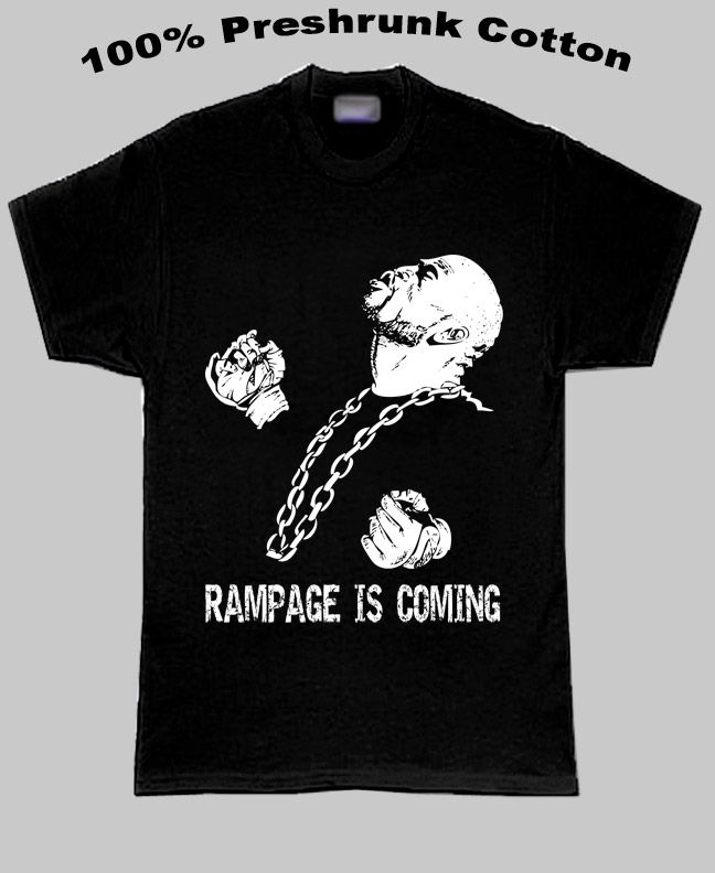 Quinton Rampage Jackson Howling T Shirt