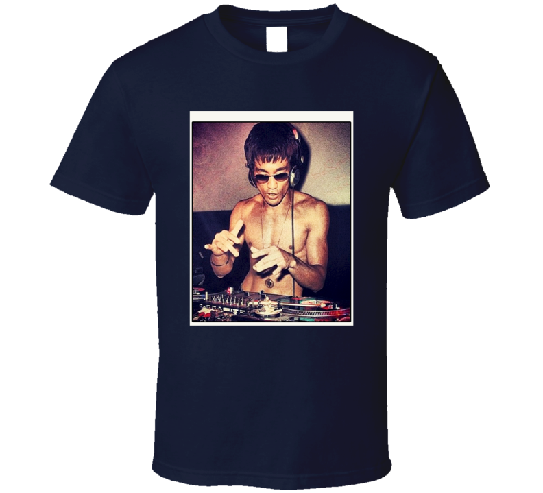 Bruce Lee DeeJay DJ Djay Kung Fu MMA Celebrity Trending Fan T Shirt