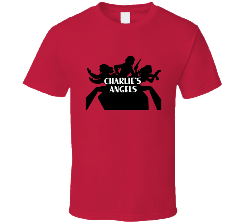 Charlies Angels 70s TV Show Old School Fan T Shirt