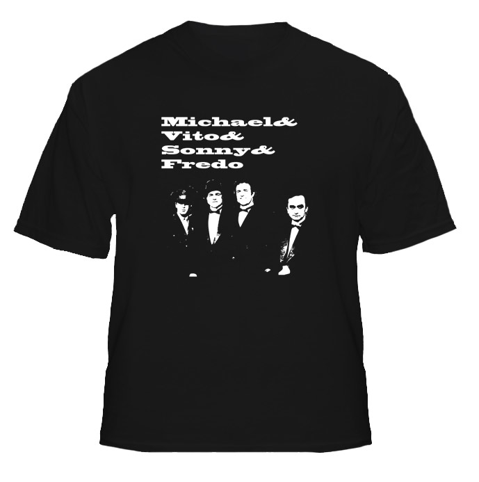 Godfather Michael & Vito & Sonny & Fredo T Shirt 