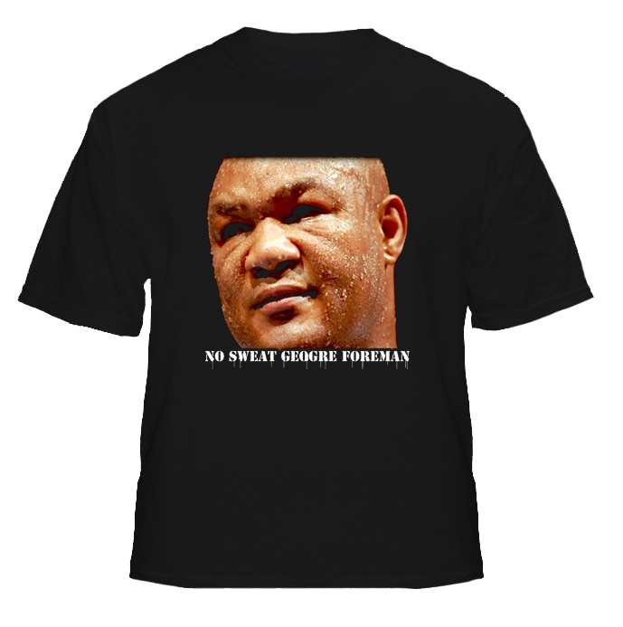 George Foreman No Sweat Boxing Champ Athlete T Shirt 