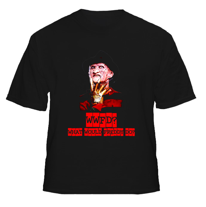 WWFD What Would Freddy Do Nightmare On Elm St T Shirt 