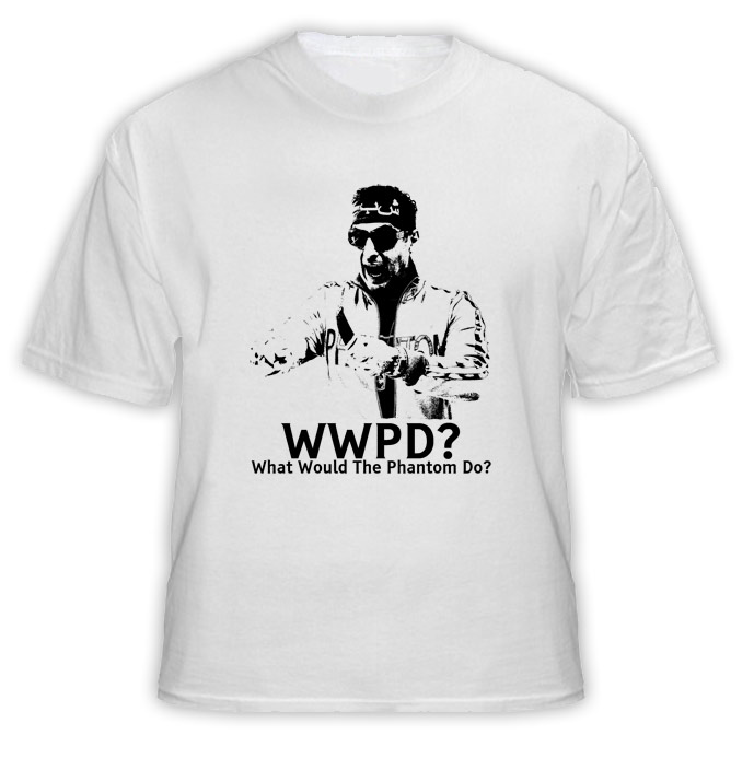 WWPD What Would The Phantom Do Zohan Funny Movie Adam Sandler T Shirt 