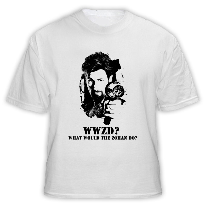 WWZD What Would The Zohan Do Adam Sandler T Shirt 