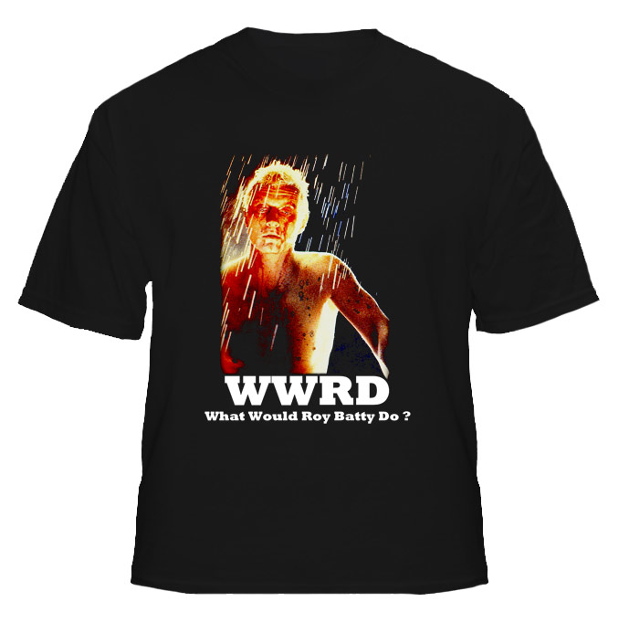 WWRD What Would Roy Batty Do Blade Runner T Shirt 